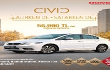 Honda Civic Sedan. Şimdi al, Mart 2016'da öde!